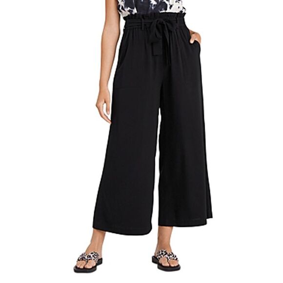 Sanctuary High Tide Cropped Pants Black - Picture 2 of 3